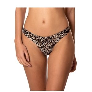 Relleciga Brazilian Super Cheeky bikini bottom leopard Small New with tags